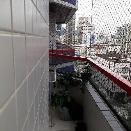 Apartamento Aconchegante Na Praia Guilhermina Praia Grande ภายนอก รูปภาพ